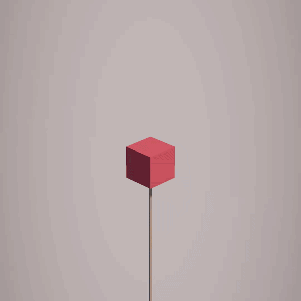 Jumping game devlog #1: From a Red Cube to an Infinite Stair Climber